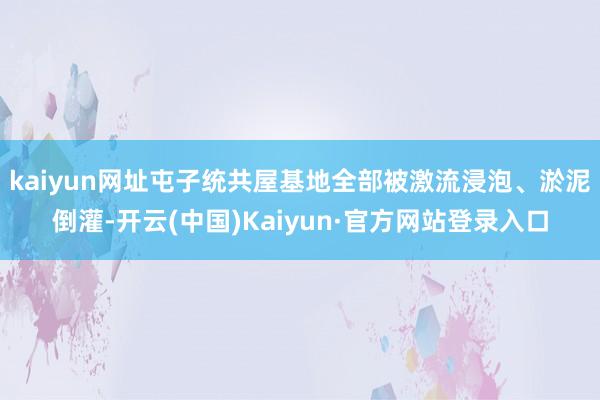 kaiyun网址屯子统共屋基地全部被激流浸泡、淤泥倒灌-开云(中国)Kaiyun·官方网站登录入口