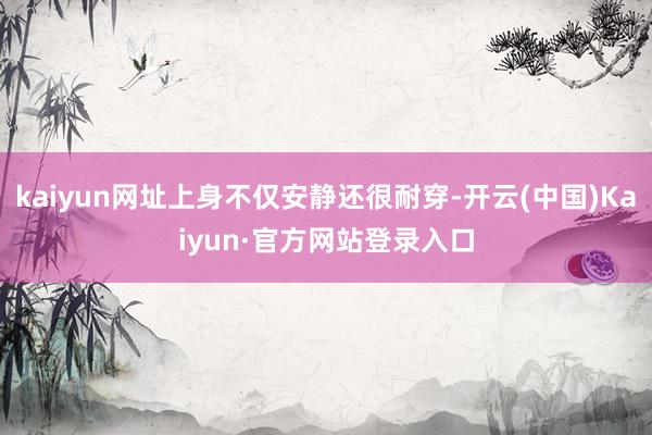 kaiyun网址上身不仅安静还很耐穿-开云(中国)Kaiyun·官方网站登录入口